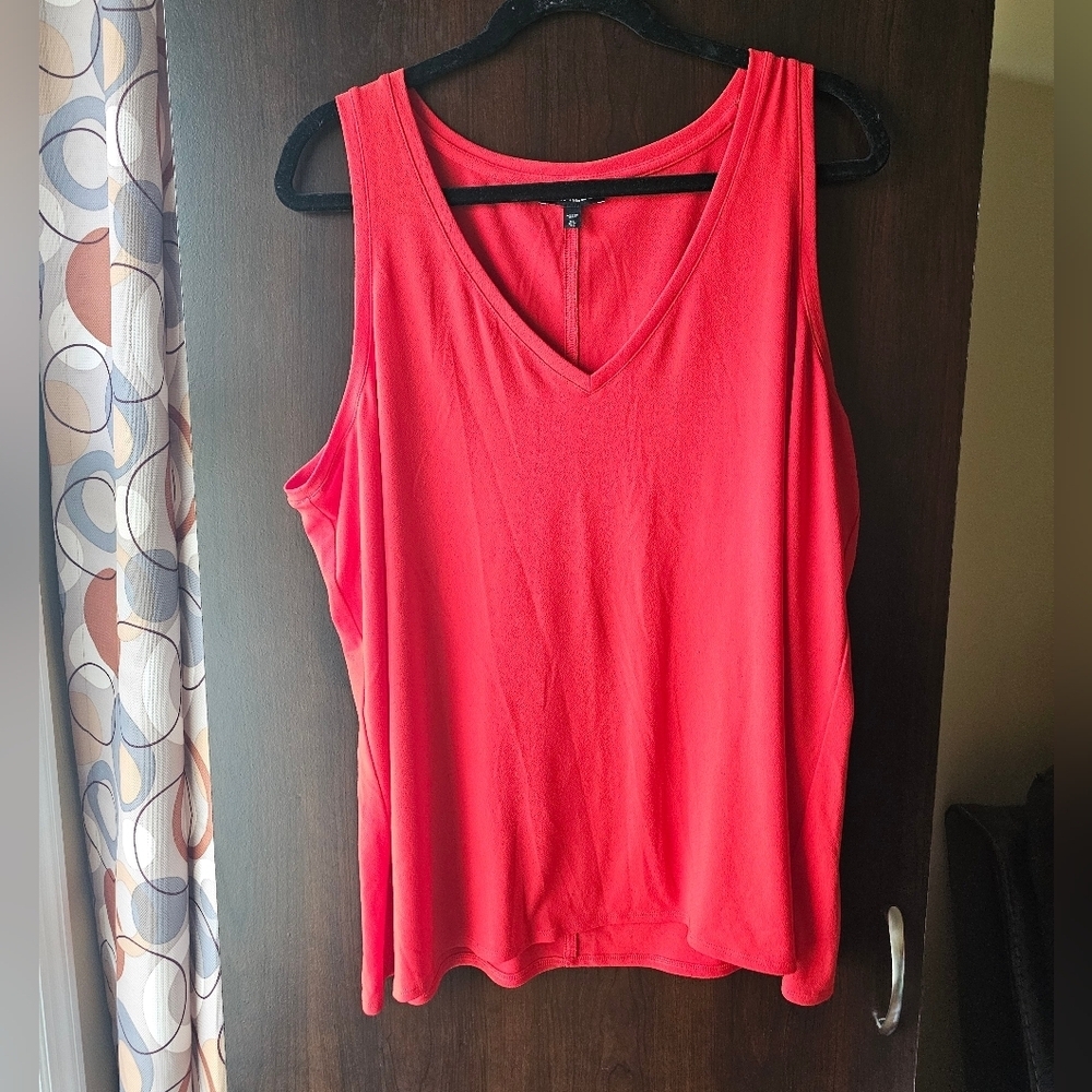 Express Vivid Red Tank Top